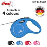 Flexi Classic Cord Small 8m Up to 12kg Blue