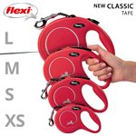 Flexi Classic Tape Medium 5m Up to 25kg Red