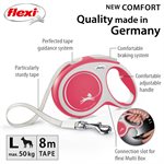 Flexi Comfort Large 8m Tape Up to 50kg Red