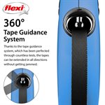 Flexi Classic Tape Large 5m Up to 50kg Blue