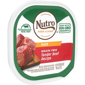 NUTRO Adult Dog Pâté Beef Recipe 24 / 3.5 oz