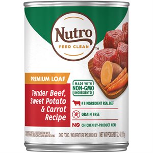 NUTRO Adult Dog Premium Loaf Beef Recipe 12 / 12.5 oz