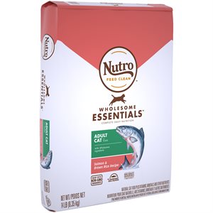 NUTRO Wholesome Essentials Chat Adulte Saumon 14 LBS
