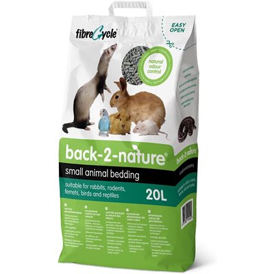 FibreCycle Back-2-Nature Small Animal Bedding 20L