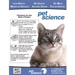PET SCIENCE Litter 20lb / 9.1kg