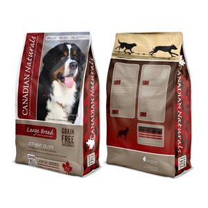 Canadian Naturals Value Series Large Breed Dog Grain Free Red Meat 28LB
