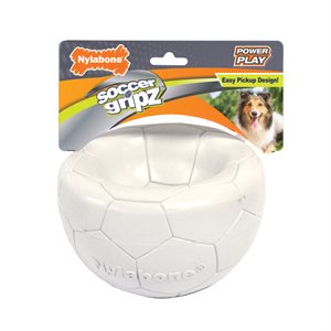 Nylabone Jouet Power Play Ballon de Foot Dégonflé 5.5" Moyen