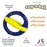 Nylabone Power Play Tug-a-Ball Large