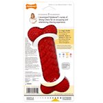 Nylabone Strong Chew Rubber Braid Bone Vanilla Medium