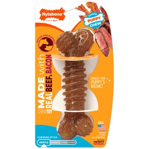 Nylabone Puppy Chew Groove Bone Medium