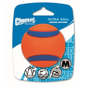 CHUCK IT! Balle Ultra Moyenne Compatible avec Lance-Balles