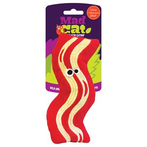 Petmate MAD CAT « Kicker » en Forme de Bacon
