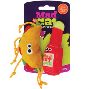 Petmate MAD CAT Taco Tuesday 2-Pack