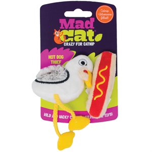 Petmate MAD CAT Hot Dog Theif 2-Pack