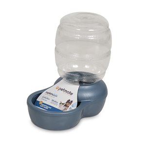 Petmate Replendish 0.5 Gallon Waterer with Microban Peacock Blue