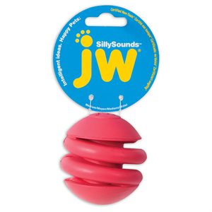 JW Pet « SillySounds » Balle Sonore Rebondissante Moyenne