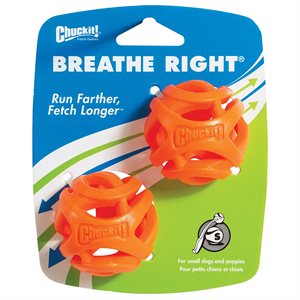 CHUCK IT! Breathe Right Ball Small 2-Pack