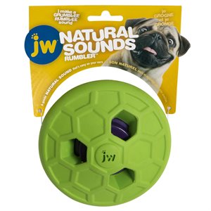 JW Pet Products Natural Sounds Rumbler