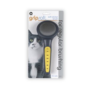 JW Pet Gripsoft Brosse Slicker Chat 