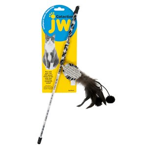 JW Pet Cataction Ball with Wand