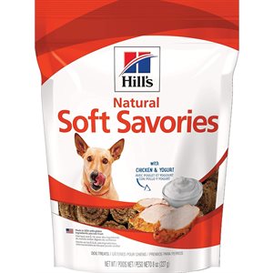 Hill's Science Diet Natural Soft Dog Treats with Chicken & Yogurt 8oz
