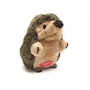 Aspen Pet Soft Bite Medium Hedgehog Plush Dog Toy