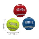 KONG Sport Softies Balls 3-Pack Assorted Medium