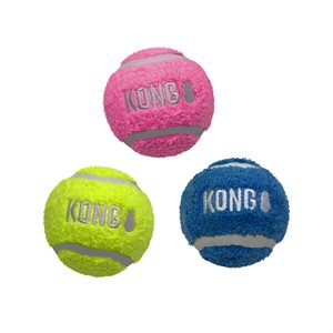 KONG « Softies » Balles de Sport Petites Assorties Paquet de 2