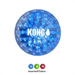 KONG Balles « Squeezz Geodz » Grandes Paquet de 2 Assortis