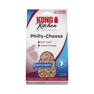 KONG Kitchen Light & Crispy Philly-Cheese 4oz