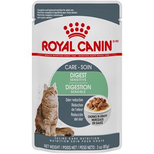 Royal Canin Feline Care Nutrition Digestive Sensitive Chunks in Gravy Cat 12 / 3oz