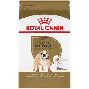 Royal Canin Nutrition Santé de Race Bouledogue Adulte pour Chiens 30LBS