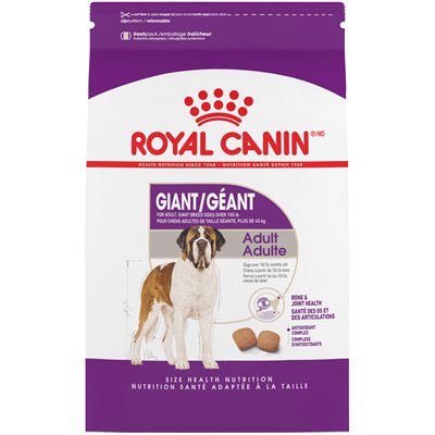 Royal Canin Nutrition Santé de Taille Géante Adulte pour Chiens 30LBS