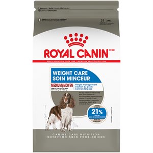 Royal Canin Nutrition Soin pour Chiens Soin Taille Moyenne Minceur 30LBS