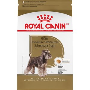 Royal Canin Nutrition Santé de Race Schnauzer Nain Adulte pour Chiens 10LBS