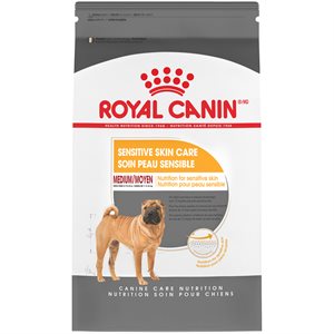 Royal Canin Nutrition Soin pour Chiens Soin Taille Moyenne Peau Sensible 6LBS