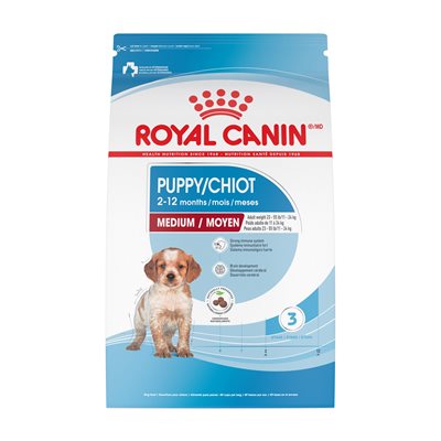 Royal Canin Size Health Nutrition Medium Puppy 17LBS