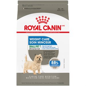 Royal Canin Nutrition Soin pour Chiens Soin Taille Petite Minceur 2.5LBS