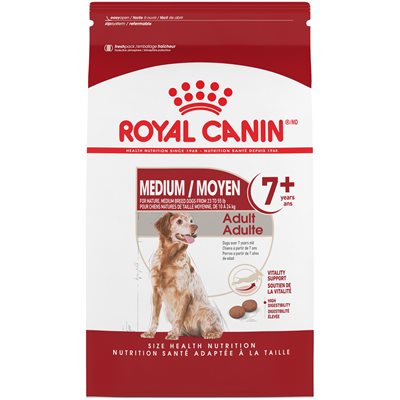 Royal Canin Size Health Nutrition Medium Adult 7+ Dog 30LBS