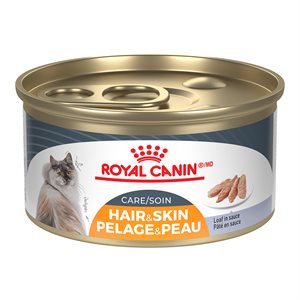 Royal Canin Nutrition Soin pour Chats Pelage et Peau Pâté en Sauce 24 / 3oz