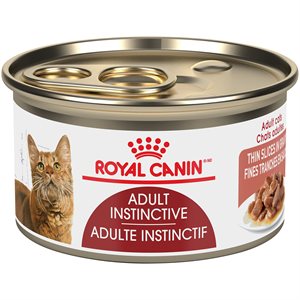 Royal Canin Feline Health Nutrition Adult Instinctive Thin Slices in Gravy Cat 24 / 3oz