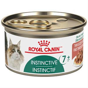 Royal Canin Nutrition Santé Féline Instinctif 7+ Tranches en Sauce 24 / 3oz