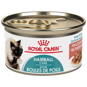 Royal Canin Nutrition Soin pour Chats Soin Boules de Poils Tranches en Sauce 24 / 3oz