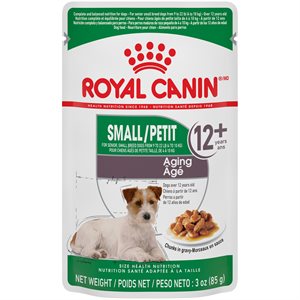 Royal Canin Size Health Nutrition Small Aging 12+ Chunks in Gravy Dog 12 / 3oz