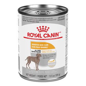 Royal Canin Nutrition Soin pour Chiens Soin Peau Sensible Pâté en Sauce 12 / 13.5oz