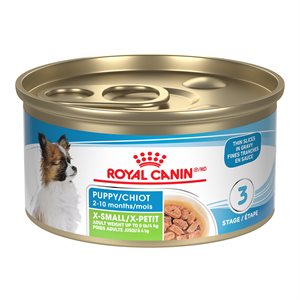 Royal Canin Size Health Nutrition Extra Small Puppy Thin Slices in Gravy 24 / 3oz