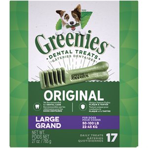 Greenies Canin Original « Treat Tub Pak™ » Grand 27 oz. 