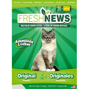 Pestell Fresh News Recycled Paper Cat Litter 25 LB
