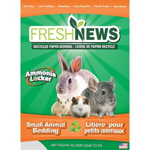 Pestell Fresh News Literie pour Petits Animaux en Papier Recyclé 40 L