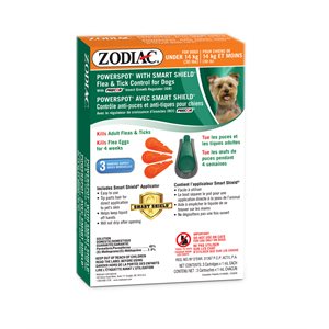 Zodiac Smart Shield Powerspot Dog Under 30lb